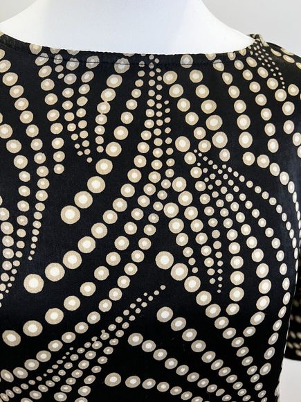 Mint Velvet ‘Nancy’ Black Satin Printed Top Size Small (UK 8-10) RRP £69 - Picture 2 of 8